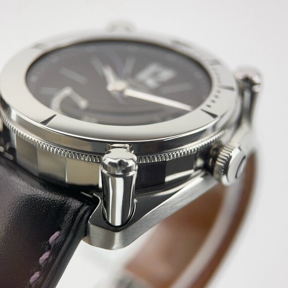 Seiko Galante Stainless Steel Black Dial 44mm Automatic Men's Watch SBLA037 - Picture 4 of 8